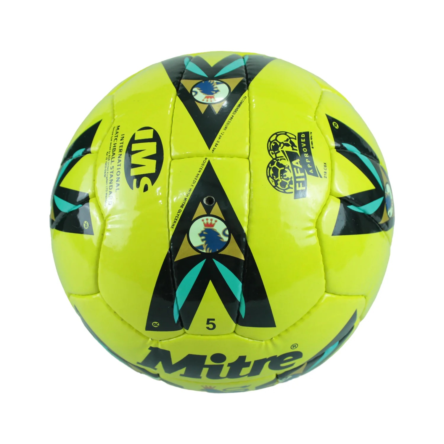 MITRE Ultimax Soccer Ball – FA Premier League 1995 | Official Match Ball | Size 5 - Image 2