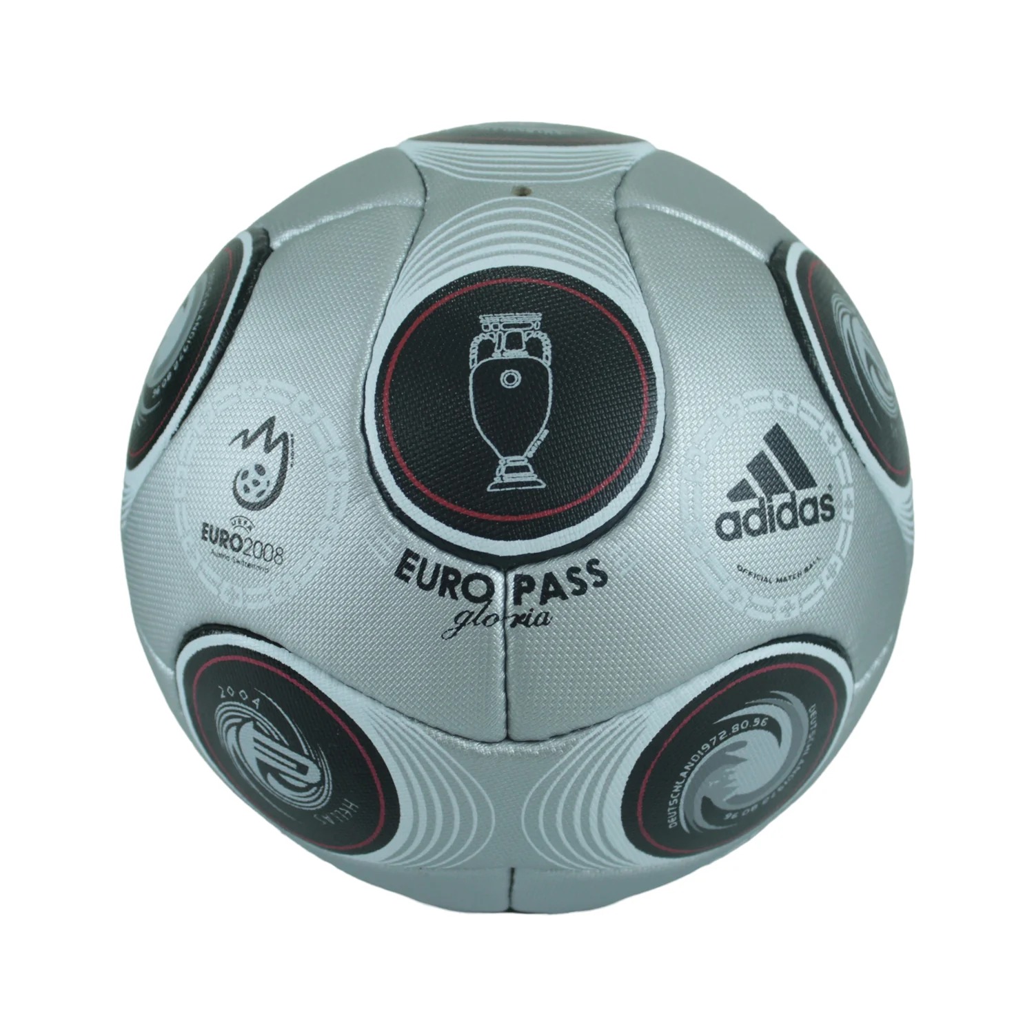 Adidas EUROPASS UEFA Euro Cup 2008 Gloria Pro Official MB FIFA Approved Size 5