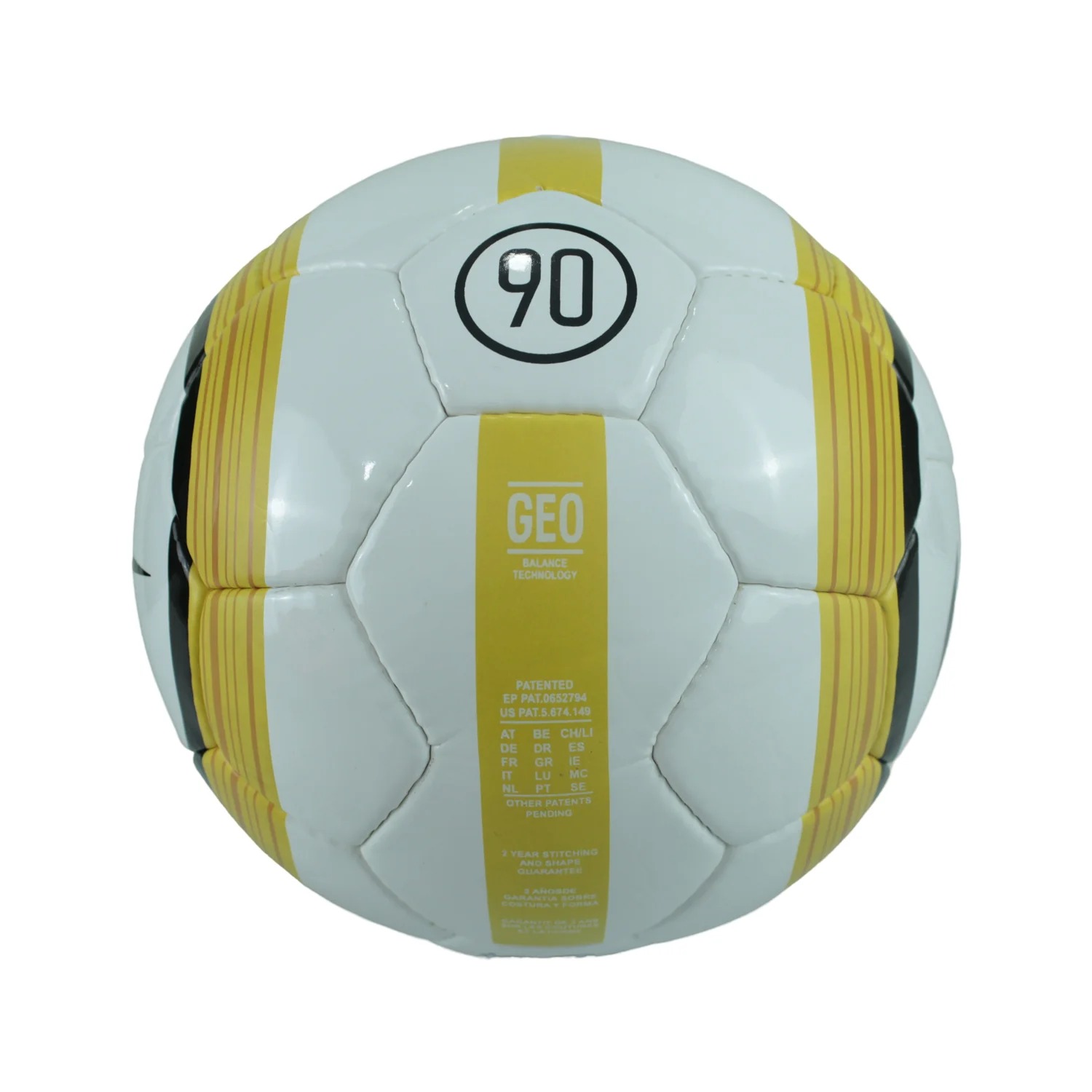 Nike Yellow T90 Aerow | Premier League 2005/06 | Official Match Ball | Size 5 - Image 2
