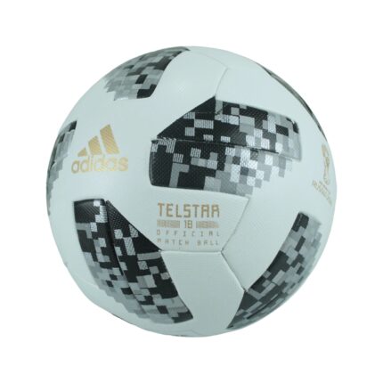 Adidas Telstar 18 Grey Soccer Ball | FIFA World Cup 2018 | Official Size 5