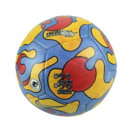 Nike FLIGHT Premier League 2021-22 | Match Ball Official Size 5 | Aerowsculpt Technology | Hand Made