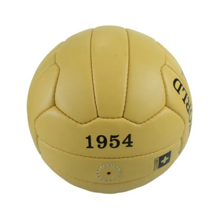 Swiss World Champion World Cup 1954 Match Ball Official Size 5 Official Weight Vintage Ball Real Leather Made