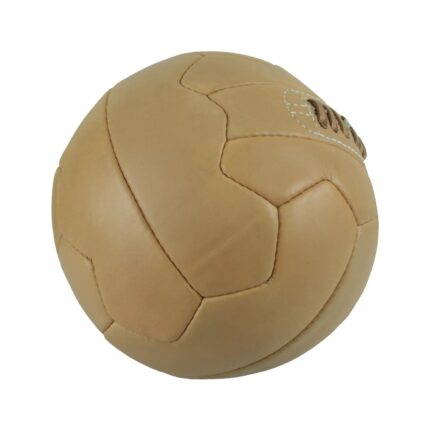 Federale 102 World Cup 1934 Match Ball Official Size 5 Official Weight Vintage Ball Real Leather Made Brown Color