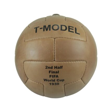 T Model World Cup 1930 Football | Second Half Final |Size 5 Genuine Leather made Brown Color