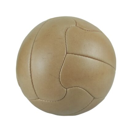 Duplo T World Cup 1950 Football Official Size 5 Genuine Leather made Brown Color