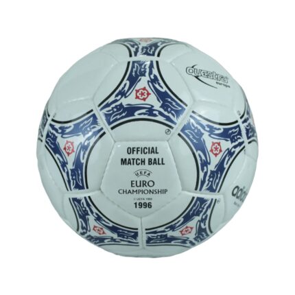 Adidas Questra Orbit Europa UEFA Euro Championship 1995/1996 White/Blue/Red Soccer Match Ball Size 5