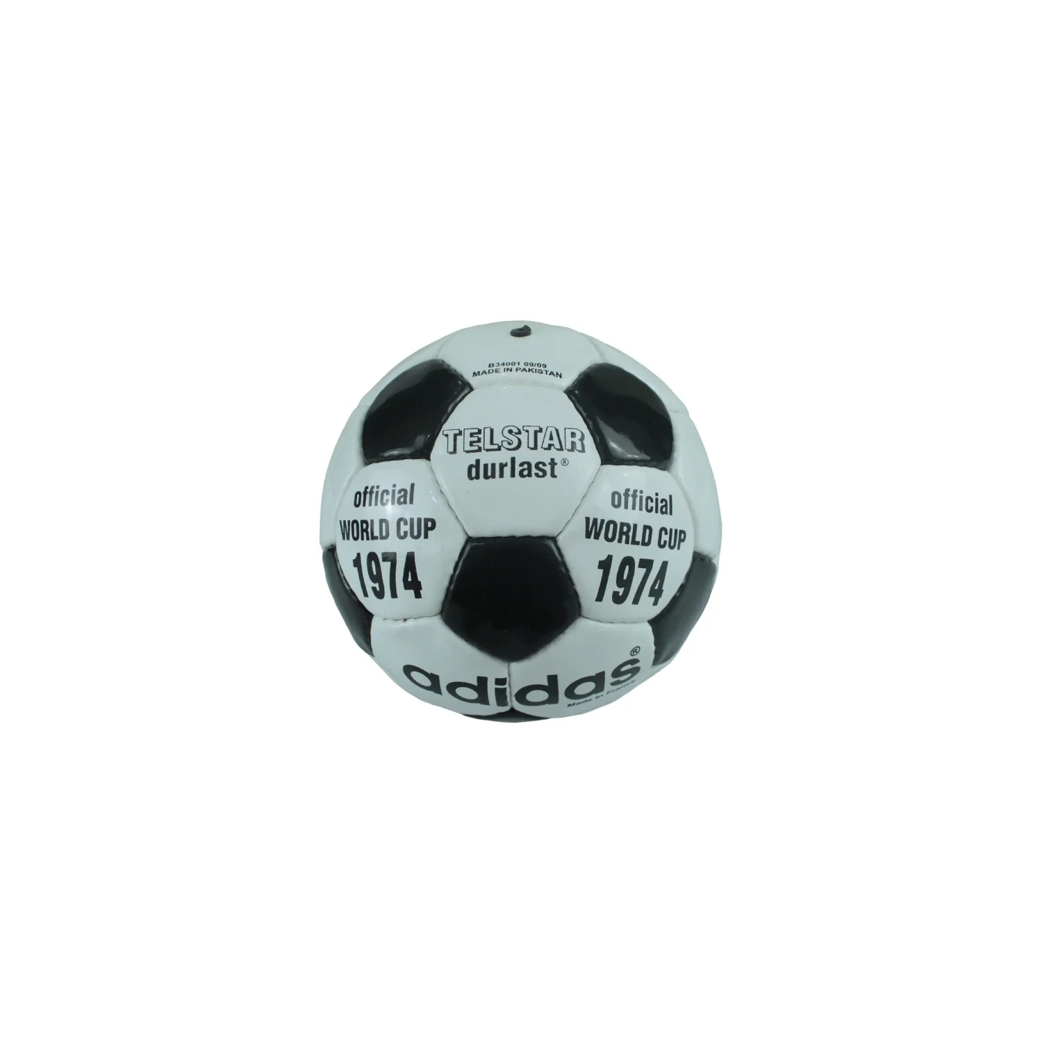 Adidas telstar durlast || FIFA world cup 1974 || official Mini size Soccer Ball - Image 3