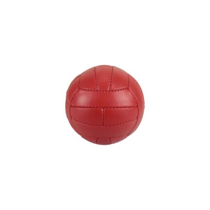 Slazenger 25 Challenge Vintage Soccer Ball || 1966 World Cup ||  Official Mini Size Real Leather Made || Orange Fast Color