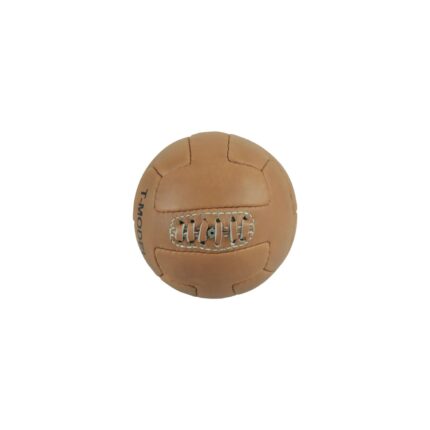 World Cup 1930 Football T Model | Second Half Final |Mini Size Genuine Leather made Brown Color