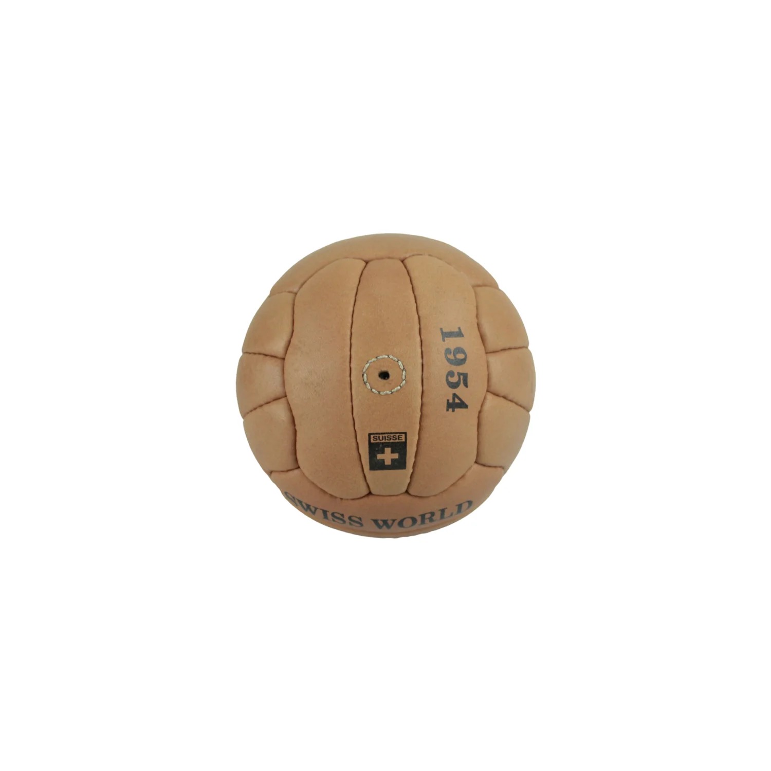 World Cup 1954 Match Ball Official Mini Size Official Weight Vintage Ball Real Leather Made - Image 4