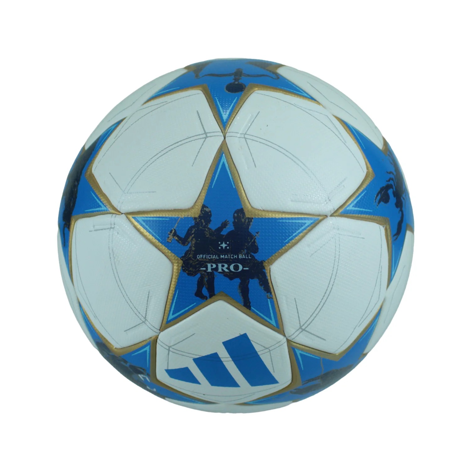 Adidas Uefa Champions League 2025-26 Soccer ball – Tribute to 12 Zodiac Signs – Blue Star