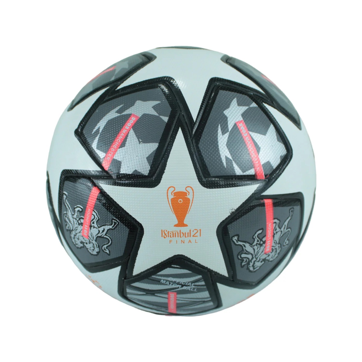 UEFA Champions League Istanbul Final 2021 Soccer Ball Official Size 5 Official Weight - Image 3