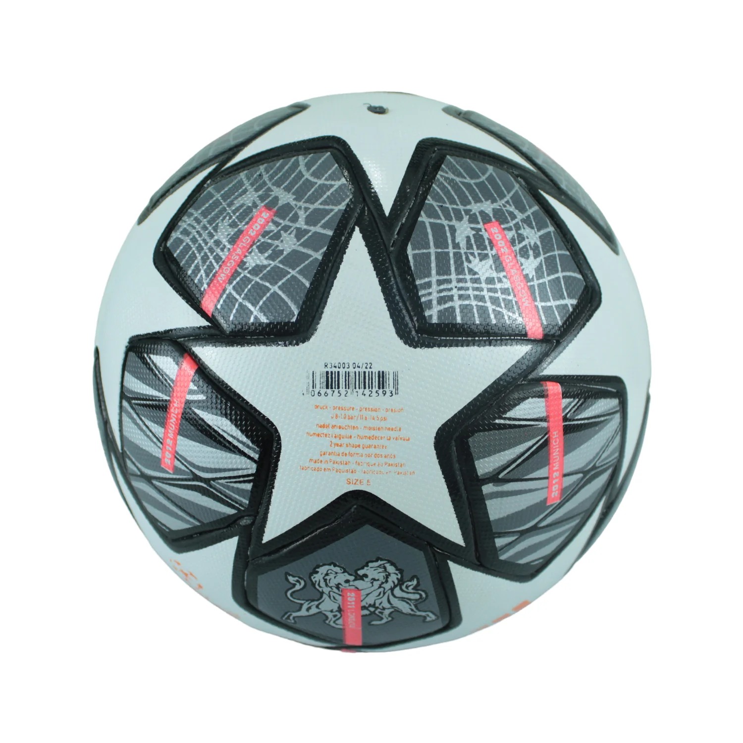 UEFA Champions League Istanbul Final 2021 Soccer Ball Official Size 5 Official Weight - Image 2